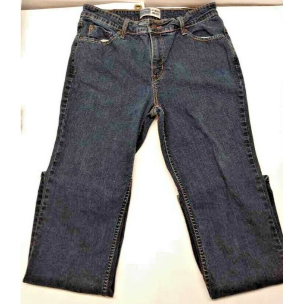 Womens LEVI SIGNATURE Bootcut Highrise Dark Wash Size 10 (30 x 27)